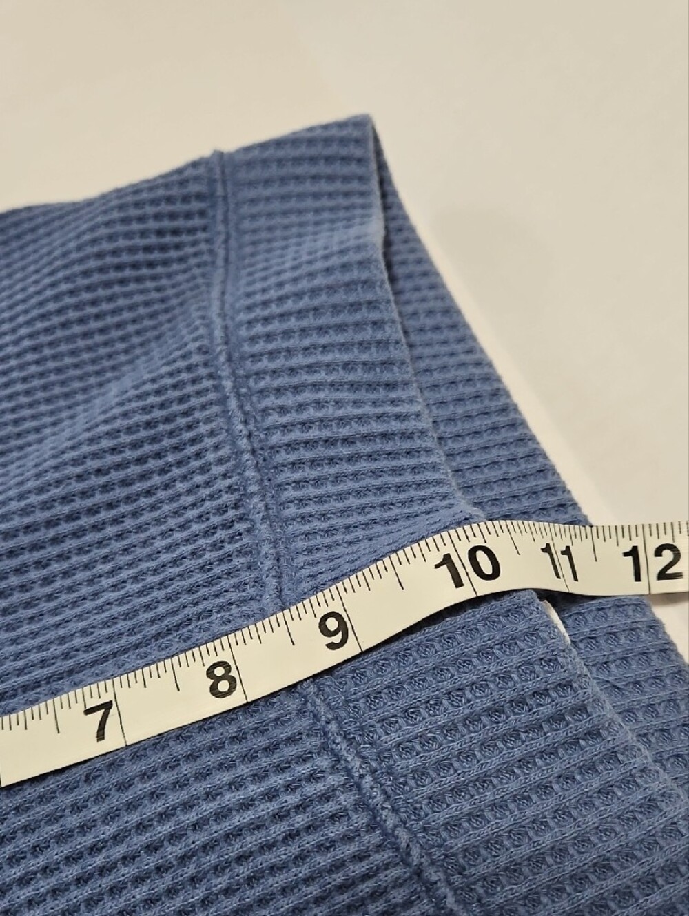 Aerie Flared Waffle Knit Pants - Lavender Blue Size S Regular - Picture 3 of 11